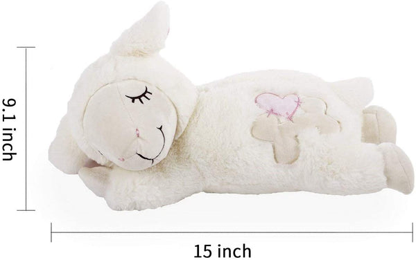 Snuggle Sheep Pet Behavioral Aid Toy (Double Heartbeat)