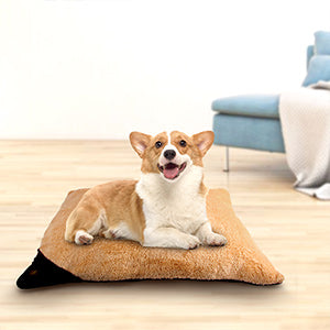 ALL FOR PAWS Dog Pillow Bed Ultra Soft Pet Dog Bed Comfortable Cushion Bed Plush Dog Pillow Machine Wash & Dryer Friendly
