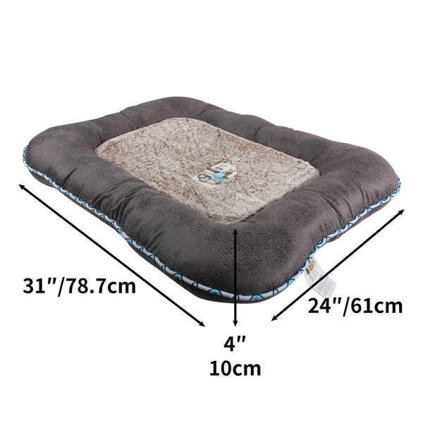 All for Paws Extra Large Dog Bed Mats for Large Dogs, Super Cozy Water Resistant Durable Padding Dog Crate Mat