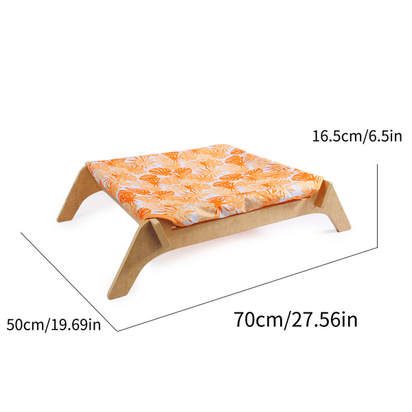 All for Paws Modern Cat Lounge Bed, Raised Hammock for Cats and Small Dogs